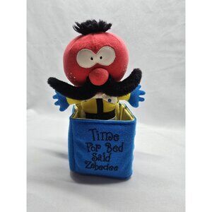 The magic roundabout zebedee jack in the box plush soft toy by golden bear- FLAW